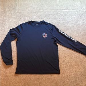 Kids vineyard vines long sleeve performance shirt